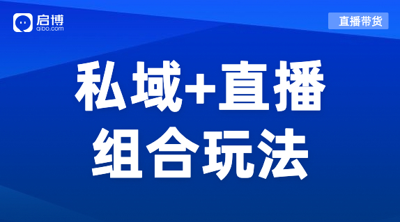 私域+直播組合玩法，打造品牌自播增長飛輪